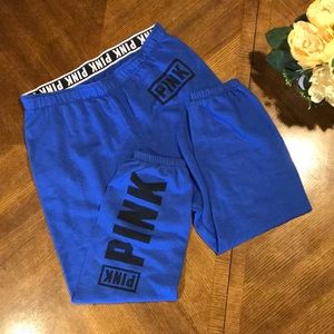 PINK jogger style sweatpants